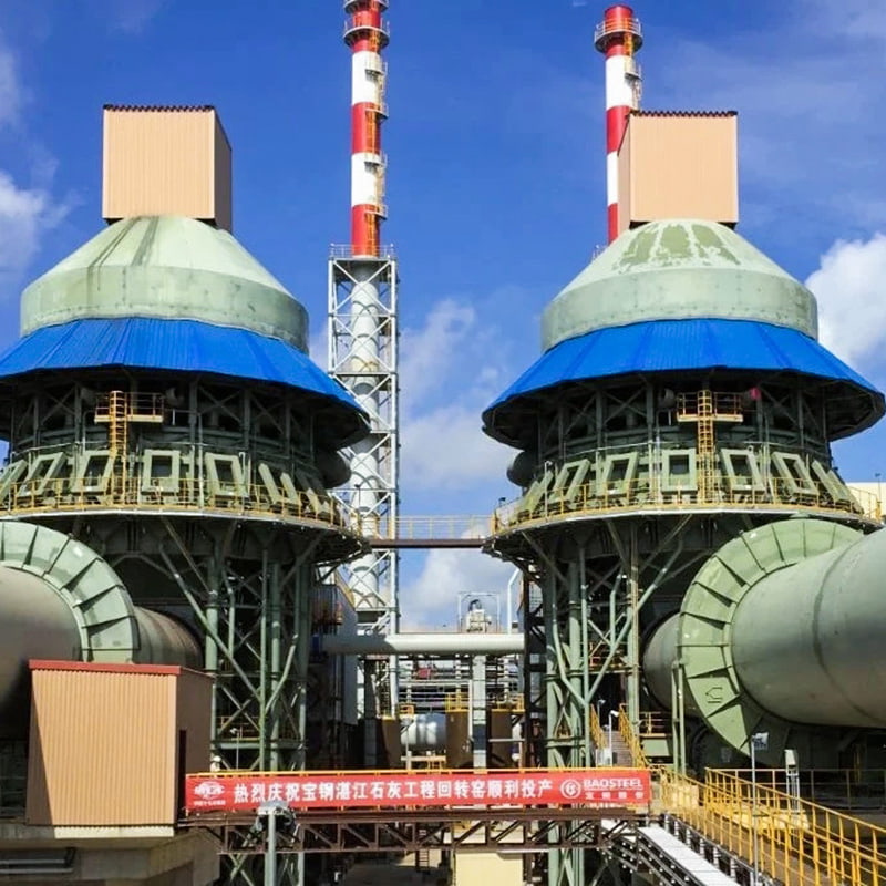 Horno rotatorio de cal