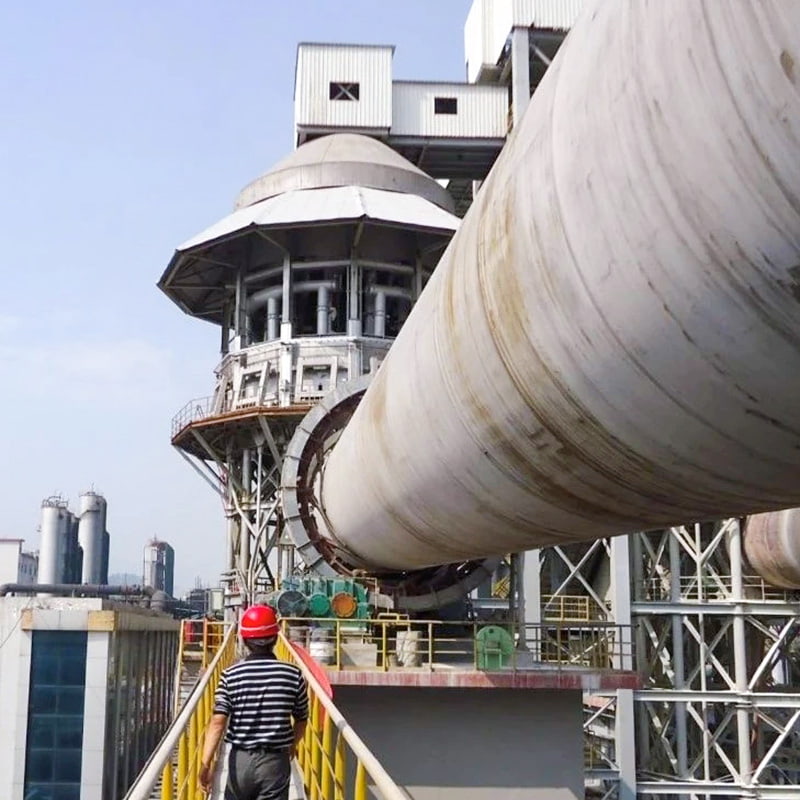 Horno rotatorio de metal de magnesio